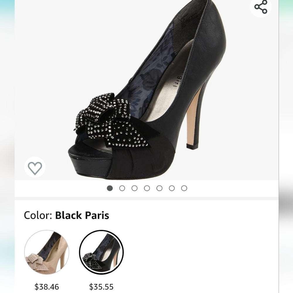Madden Girl Lookah Platform Pump. Woman's size 10.